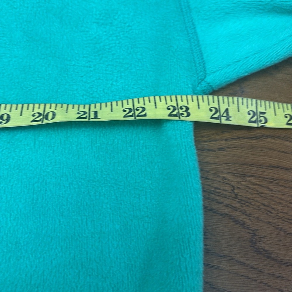 AERIE Fuzzy Green Sweater - Picture 8 of 10